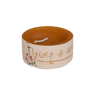 Vela Santa Teresinha - Viver de amor 3cm