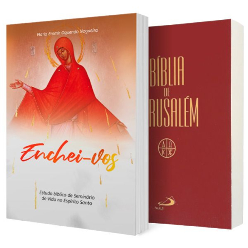 Bíblia Jerusalém Cristal + Enchei- vos