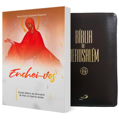 Bíblia de Jerusalém Zíper + Enchei- vos