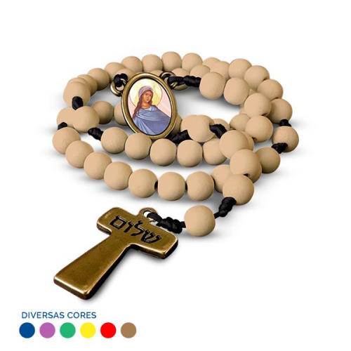 Terço Tau Nossa Senhora Toda Pequena